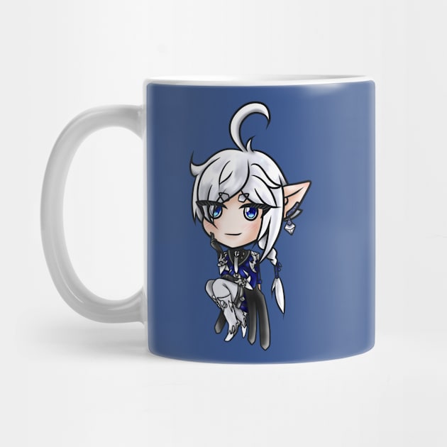 Chibi Alphinaud - FFXIV by SileniaDream